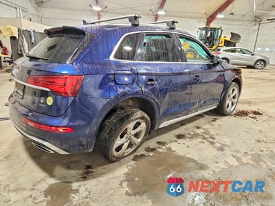 Trzecie zdjęcie samochodu z tyłu: 2023 AUDI Q5 PREMIUM PLUS 45 VIN:WA1EAAFY3P2179598 - miniatura