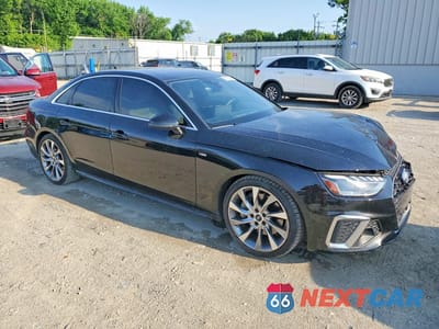 Czwarte zdjęcie samochodu z boku: 2021 AUDI A4 PREMIUM PLUS 45 VIN:WAUEAAF40MA019454 - miniatura