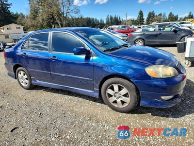 Czwarte zdjęcie samochodu z boku: 2008 TOYOTA COROLLA S VIN:1NXBR30E98Z965600 - miniatura