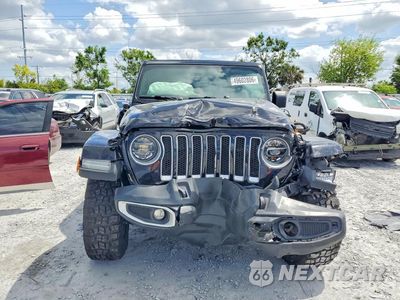 Piąte zdjęcie samochodu w środku: 2022 JEEP WRANGLER UNLIMITED SAHARA VIN:1C4HJXEN8NW121232 - miniatura