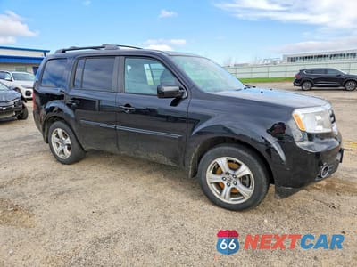 Czwarte zdjęcie samochodu z boku: 2014 HONDA PILOT EX VIN:5FNYF4H44EB043099 - miniatura