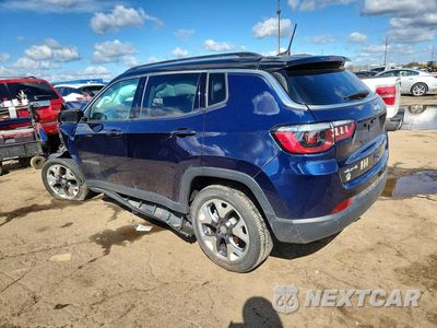 Drugie zdjęcie samochodu z przodu: 2021 JEEP COMPASS LIMITED VIN:3C4NJDCB5MT547037 - miniatura