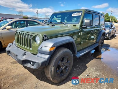 2021 JEEP WRANGLER UNLIMITED SPORT 1C4HJXDG9MW533256 - główne zdjęcie licytacji z USA - miniatura