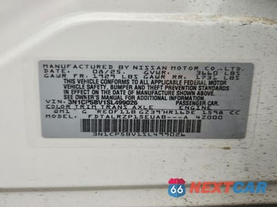 Zdjęcie 14 z 14 samochodu: 2025 NISSAN KICKS PLAY S VIN:3N1CP5BV1SL499026 - miniatura
