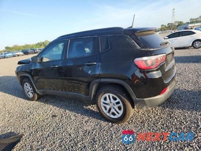 Drugie zdjęcie samochodu z przodu: 2019 JEEP COMPASS SPORT VIN:3C4NJCAB3KT636602 - miniatura