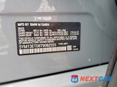 Zdjęcie 13 z 13 samochodu: 2026 BMW X5 M COMPETITION VIN:5YM13ET08T9082555 - miniatura