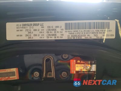 Zdjęcie 13 z 13 samochodu: 2014 RAM 2500 SLT VIN:3C6UR5DLXEG181630 - miniatura