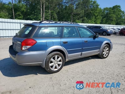 Trzecie zdjęcie samochodu z tyłu: 2008 SUBARU OUTBACK 2.5I VIN:4S4BP61C587349962 - miniatura