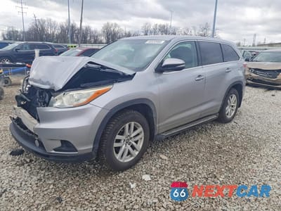 2016 TOYOTA HIGHLANDER LE 5TDBKRFH9GS297345 - główne zdjęcie licytacji z USA - miniatura