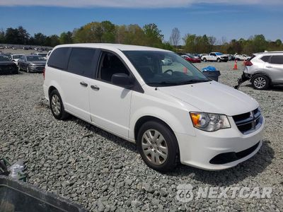 Czwarte zdjęcie samochodu z boku: 2019 DODGE GRAND CARAVAN SE VIN:2C4RDGBG7KR572495 - miniatura