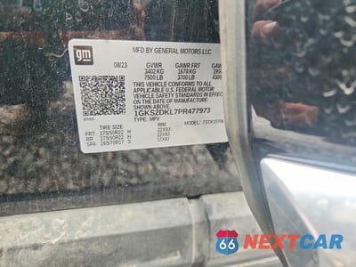 Zdjęcie 12 z 12 samochodu: 2023 GMC YUKON DENALI VIN:1GKS2DKL7PR477973 - miniatura