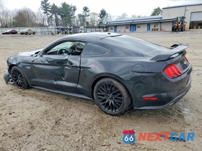 Drugie zdjęcie samochodu z przodu: 2019 FORD MUSTANG GT VIN:1FA6P8CF6K5129022 - miniatura