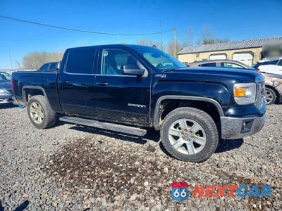 Czwarte zdjęcie samochodu z boku: 2014 GMC SIERRA K1500 SLE VIN:3GTU2UEC4EG468967 - miniatura
