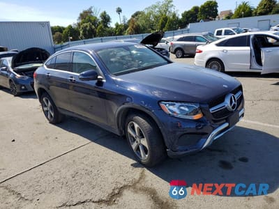Czwarte zdjęcie samochodu z boku: 2017 MERCEDES-BENZ GLC COUPE 300 4MATIC VIN:WDC0J4KB6HF157618 - miniatura