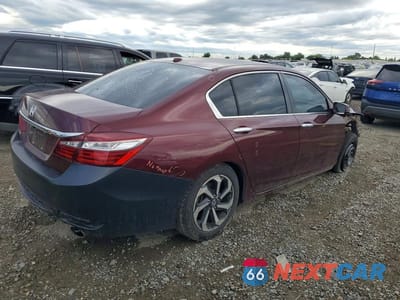 Trzecie zdjęcie samochodu z tyłu: 2017 HONDA ACCORD EXL VIN:1HGCR2F84HA113808 - miniatura