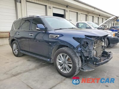 Czwarte zdjęcie samochodu z boku: 2020 INFINITI QX80 LUXE VIN:JN8AZ2NF7L9702162 - miniatura