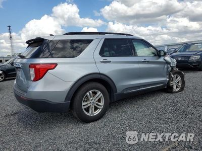 Trzecie zdjęcie samochodu z tyłu: 2023 FORD EXPLORER XLT VIN:1FMSK8DH0PGB70146 - miniatura