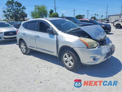 Czwarte zdjęcie samochodu z boku: 2012 NISSAN ROGUE S VIN:JN8AS5MV8CW701165 - miniatura