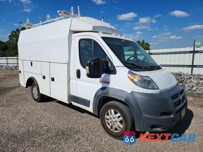 Czwarte zdjęcie samochodu z boku: 2016 RAM PROMASTER 2500 UTILITY / SERVICE TRUCK VIN:3C7WRVTG4GE137579 - miniatura