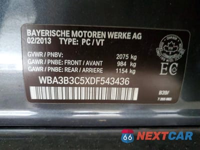 Zdjęcie 13 z 13 samochodu: 2013 BMW 328 XI VIN:WBA3B3C5XDF543436 - miniatura