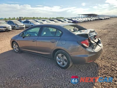 Drugie zdjęcie samochodu z przodu: 2013 HONDA CIVIC LX VIN:19XFB2F54DE090298 - miniatura