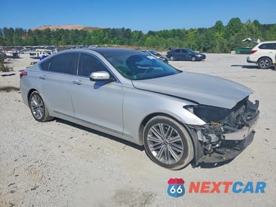 Czwarte zdjęcie samochodu z boku: 2018 GENESIS G80 3.8 VIN:KMHGN4JE6JU235378 - miniatura