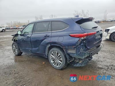 Drugie zdjęcie samochodu z przodu: 2021 TOYOTA HIGHLANDER HYBRID PLATINUM VIN:5TDEBRCHXMS031975 - miniatura