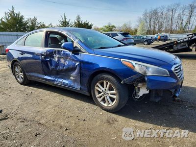 Czwarte zdjęcie samochodu z boku: 2017 HYUNDAI SONATA BASE VIN:5NPE24AF6HH595297 - miniatura