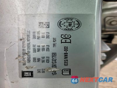 Zdjęcie 12 z 12 samochodu: 2012 BUICK VERANO VIN:1G4PP5SK1C4217698 - miniatura
