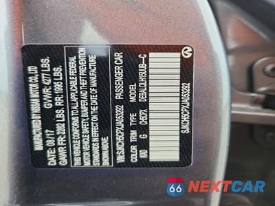 Zdjęcie 12 z 12 samochodu: 2018 INFINITI QX30 LUXURY VIN:SJKCH5CPXJA053292 - miniatura