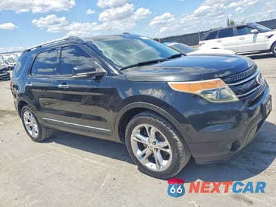 Czwarte zdjęcie samochodu z boku: 2014 FORD EXPLORER LIMITED VIN:1FM5K8F87EGA70570 - miniatura