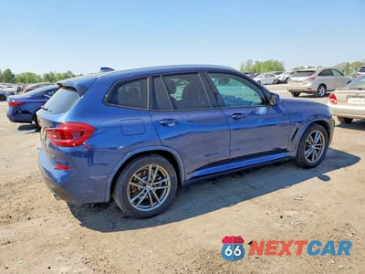 Trzecie zdjęcie samochodu z tyłu: 2019 BMW X3 XDRIVE30I VIN:5UXTR9C59KLD96978 - miniatura