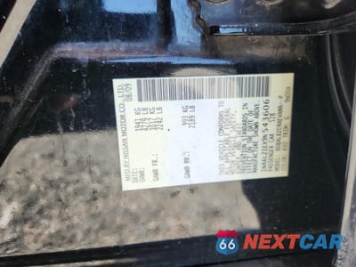 Zdjęcie 12 z 12 samochodu: 2009 NISSAN ALTIMA 2.5 VIN:1N4AL21EX9N543606 - miniatura
