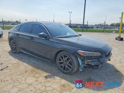 Czwarte zdjęcie samochodu z boku: 2022 HONDA CIVIC SPORT TOURING VIN:19XFL1H88NE004720 - miniatura
