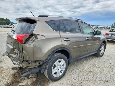 Trzecie zdjęcie samochodu z tyłu: 2014 TOYOTA RAV4 LE VIN:2T3ZFREV8EW079712 - miniatura
