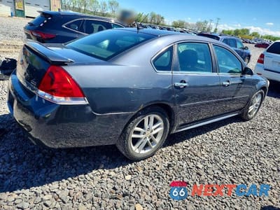 Trzecie zdjęcie samochodu z tyłu: 2010 CHEVROLET IMPALA LTZ VIN:2G1WC5EM6A1206545 - miniatura