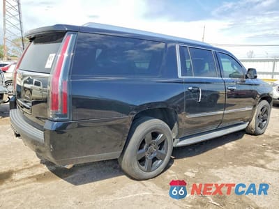 Trzecie zdjęcie samochodu z tyłu: 2016 CADILLAC ESCALADE ESV LUXURY VIN:1GYS4HKJ9GR110059 - miniatura