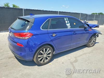 Trzecie zdjęcie samochodu z tyłu: 2018 HYUNDAI ELANTRA GT BASE VIN:KMHH35LE0JU080615 - miniatura
