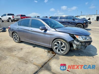 Czwarte zdjęcie samochodu z boku: 2017 HONDA ACCORD EXL VIN:1HGCR2F81HA209427 - miniatura