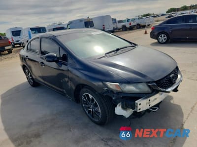 Czwarte zdjęcie samochodu z boku: 2013 HONDA CIVIC EXL VIN:19XFB2F91DE019417 - miniatura