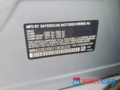 Zdjęcie 12 z 12 samochodu: 2026 BMW 740 XI VIN:WBA33EH06TCW36220 - miniatura