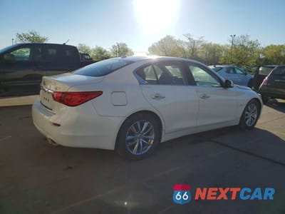 Trzecie zdjęcie samochodu z tyłu: 2017 INFINITI Q50 3.0T PREMIUM VIN:JN1EV7AP7HM737621 - miniatura