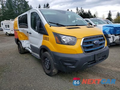 Czwarte zdjęcie samochodu z boku: 2023 FORD TRANSIT 350 DELIVERY VAN VIN:1FTBW1YK6PKA01364 - miniatura