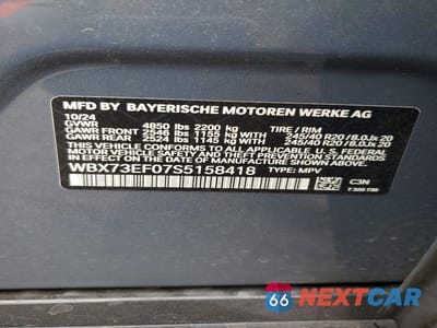 Zdjęcie 14 z 14 samochodu: 2025 BMW X1 XDRIVE28I VIN:WBX73EF07S5158418 - miniatura