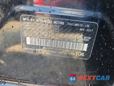 Zdjęcie 12 z 12 samochodu: 2018 MITSUBISHI MIRAGE G4 SE VIN:ML32F4FJ3JHF07286 - miniatura