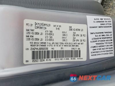 Zdjęcie 13 z 13 samochodu: 2006 DODGE GRAND CARAVAN SXT VIN:2D4GP44L86R669396 - miniatura