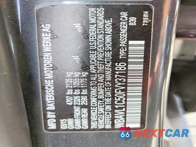 Zdjęcie 12 z 12 samochodu: 2015 BMW X1 XDRIVE28I VIN:WBAVL1C50FVY37186 - miniatura