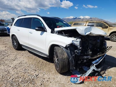 Czwarte zdjęcie samochodu z boku: 2025 MERCEDES-BENZ GLS 450 4MATIC VIN:4JGFF5KE3SB356699 - miniatura