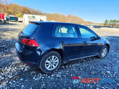 Trzecie zdjęcie samochodu z tyłu: 2015 VOLKSWAGEN GOLF VIN:3VW217AU5FM008372 - miniatura
