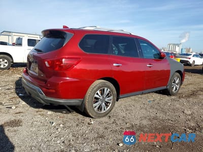 Trzecie zdjęcie samochodu z tyłu: 2020 NISSAN PATHFINDER SV VIN:5N1DR2BN1LC600228 - miniatura